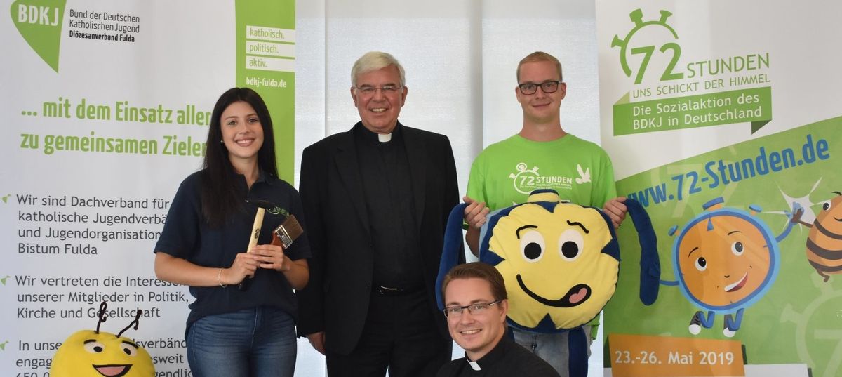 Weihbischof Diez übernimmt die Schirmherrschaft für die 72-Stunden-Aktion im Bistum Fulda